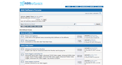 Desktop Screenshot of forum.aggsoft.com